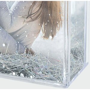 ZEP cornice scuotente glitter 10x10 cm