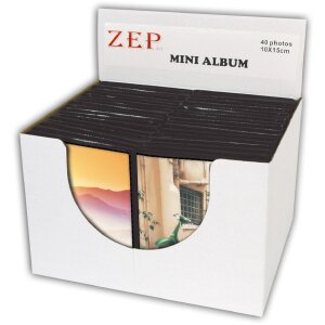 Album slip-in ZEP Poesia Copertina morbida 40 foto 10x15 cm colori assortiti