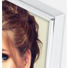 ZEP cornice tripla 120TS01 in metallo argentato per 3 foto 10x15 13x18 cm