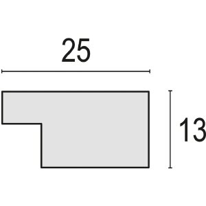 Cornice ZEP Orion oro o argento 10x15 13x18 15x20 20x30 cm