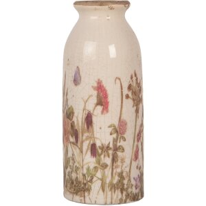 Clayre & Eef 6CE2029 Vaso in ceramica Beige Rosa...
