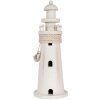 Clayre & Eef 6H2409 Faro decorativo bianco Ø 10x30 cm Stile country