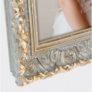 Cornice in poliresina ZEP Valbonne grigio oro 10x15 13x18...