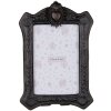 Clayre & Eef Portafoto 2F1216 Cornice barocca oro nero 10x15 cm