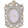 Clayre & Eef 2F1219 Cornice per foto grigio oro 12x16 cm Cornice per foto vintage