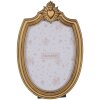Clayre & Eef Cornice per foto 16x2x24 cm Cornice barocca in oro 13x18 cm