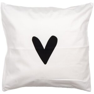 Clayre & Eef BHS24-3 Copricuscino 45x45 cm Bianco...