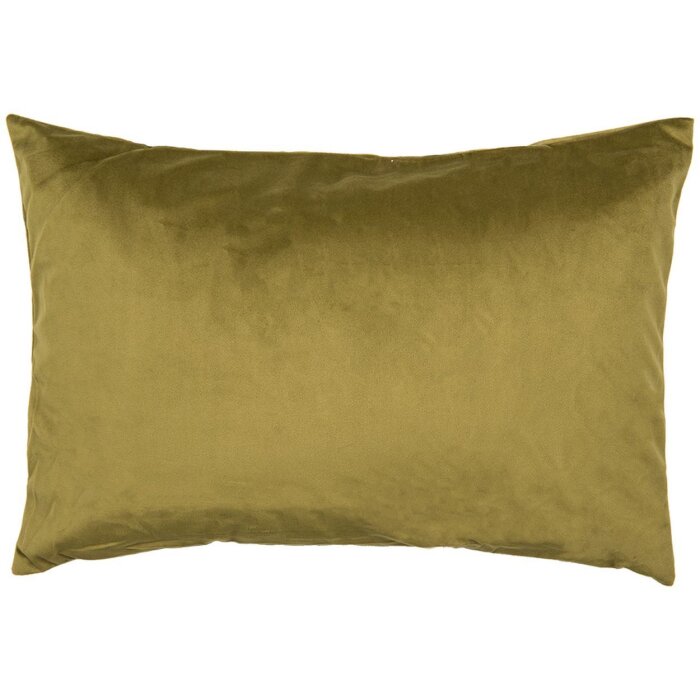 Copri-cuscino Clayre & Eef 35x50 cm verde stile country in poliestere