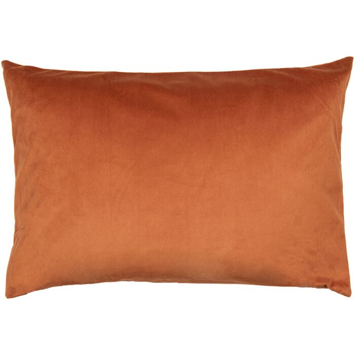 Copri cuscino Clayre & Eef 35x50 cm arancione stile country in poliestere