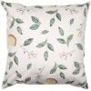 Clayre & Eef LEL22 Copricuscino 45x45 cm Beige motivo floreale stile country