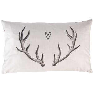 Copri cuscino Clayre & Eef 30x50 cm Beige Marrone...