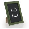 Cornice per quadri ZEP Levanto polistirolo struttura a nido dape vetro trasparente verde marrone grigio