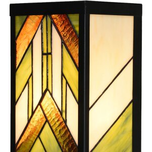 LumiLamp 5LL-6361 Lampada da parete Tiffany Beige Verde...