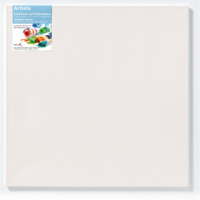 Tela Walther 15x15 cm 1,5x2,0 cm telaio a barella bianco
