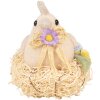 Pollo decorativo Clayre & Eef stile country beige 10x11x13 cm
