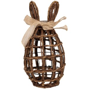 Clayre & Eef coniglio decorativo in rattan naturale...