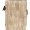 Set di fermalibri Clayre & Eef Mucche in stile country marrone nero 2 pezzi in poliresina