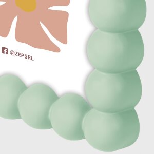 ZEP portafoto in legno Pop 10x15 13x18 15x20 cm profilo a sfera verde blu viola