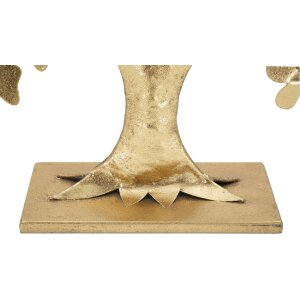 Mauro Ferretti decorazione albero della vita con farfalle 31x8x30 cm color oro