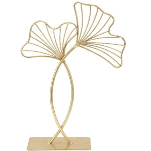 Mauro Ferretti scultura Leaf Glam Gold 25x8,5x35 cm