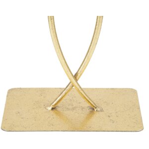 Mauro Ferretti scultura Leaf Glam Gold 25x8,5x35 cm