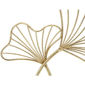 Mauro Ferretti scultura Leaf Glam Gold 25x8,5x35 cm