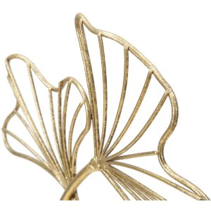 Mauro Ferretti scultura Leaf Glam Gold 25x8,5x35 cm
