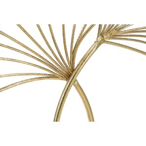 Mauro Ferretti scultura Leaf Glam Gold 25x8,5x35 cm