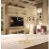 Mauro Ferretti scultura Leaf Glam Gold 25x8,5x35 cm