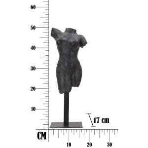Mauro Ferretti Museo della Scultura Donna 19x17x50 cm nero