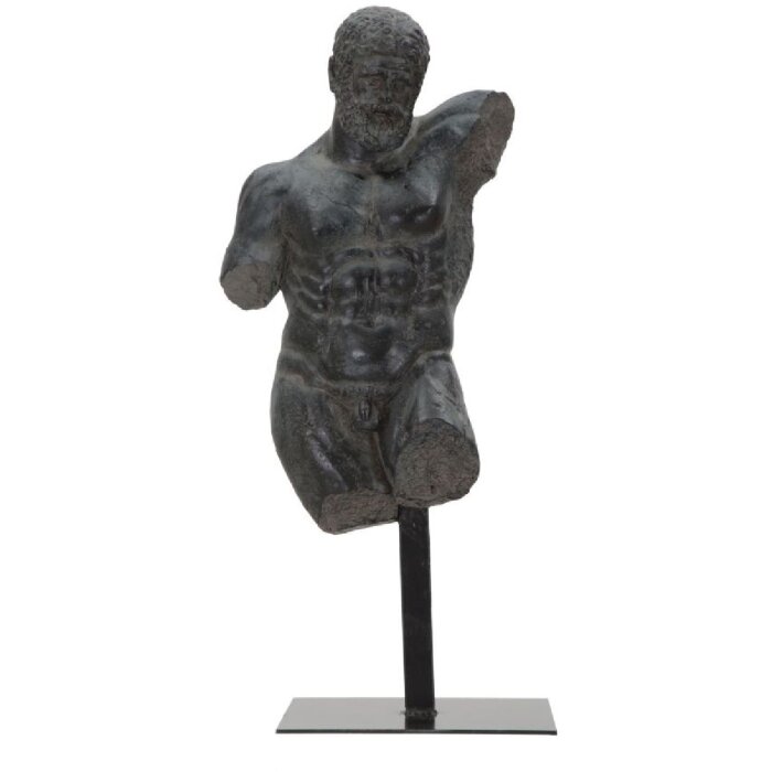 Mauro Ferretti Scultura Museo Uomo 26x22x57,5 cm nero