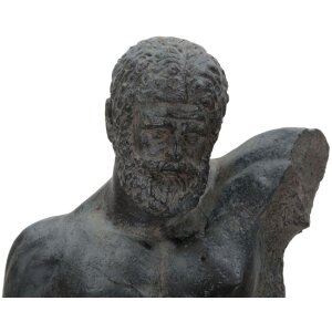 Mauro Ferretti Scultura Museo Uomo 26x22x57,5 cm nero