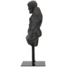 Mauro Ferretti Scultura Museo Uomo 26x22x57,5 cm nero
