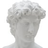 Mauro Ferretti scultura romana 21,5x14,5x34 cm bianco