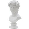 Mauro Ferretti scultura romana 21,5x14,5x34 cm bianco