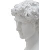 Mauro Ferretti scultura romana 21,5x14,5x34 cm bianco