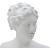 Mauro Ferretti scultura Donna romana 21,5x14,5x34 cm bianco