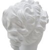 Mauro Ferretti scultura Donna romana 21,5x14,5x34 cm bianco