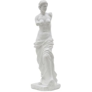 Mauro Ferretti scultura Statua Donna 14x12x49 cm bianco
