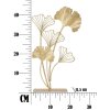 Mauro Ferretti scultura Leaf 26x11,5x44,5 cm oro