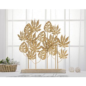 Mauro Ferretti scultura Palma 56x10x57,5 cm oro