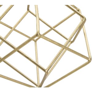 Mauro Ferretti scultura Cubo 16x18x52,5 cm oro-bianco