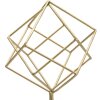 Mauro Ferretti scultura Cubo 16x18x52,5 cm oro-bianco