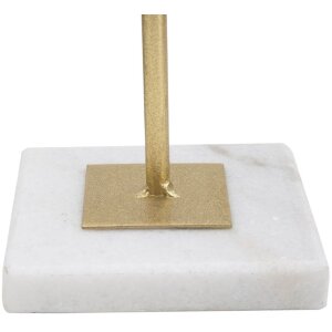 Mauro Ferretti scultura Cubo 16x18x41,5 cm oro-bianco