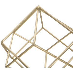 Mauro Ferretti scultura Cubo 16x18x41,5 cm oro-bianco