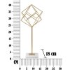 Mauro Ferretti scultura Cubo 16x18x41,5 cm oro-bianco