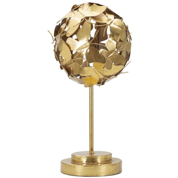 Mauro Ferretti Scultura Farfalla Ø 19,5x40,5 cm oro