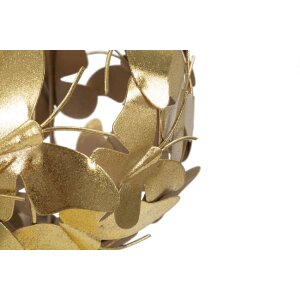 Mauro Ferretti Scultura Farfalla Ø 19,5x40,5 cm oro
