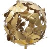 Mauro Ferretti Scultura Farfalla Ø 19,5x40,5 cm oro