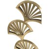 Mauro Ferretti scultura Tripla Foglia 23,5x10x44 cm oro-nero